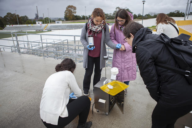 Amostradores de partículas