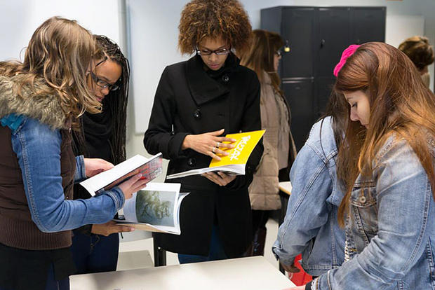 Alunas do ensino secundário
