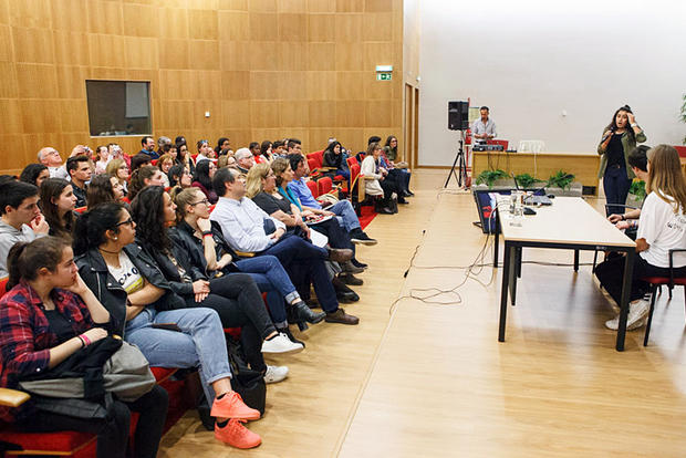Debate no Auditório dos Serviços Centrais da Autarquia