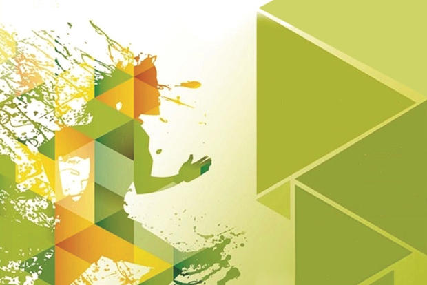 Detalhe do cartaz da corrida