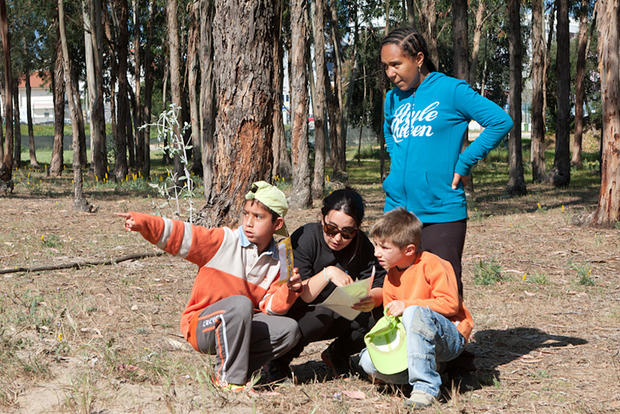 Atividade de orientação ao ar livre