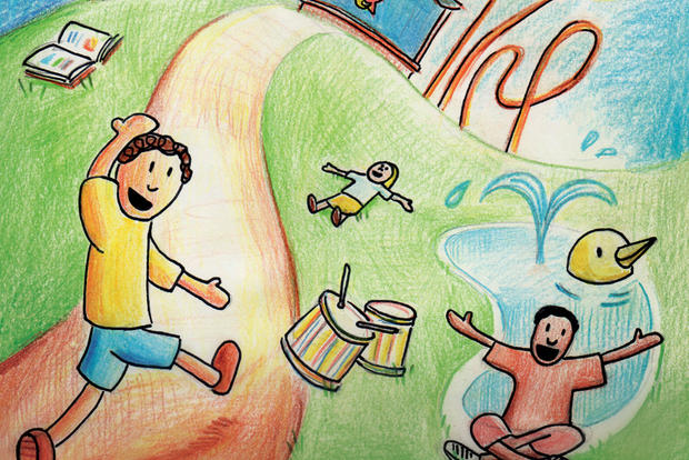 Cartaz da Festa da Criança