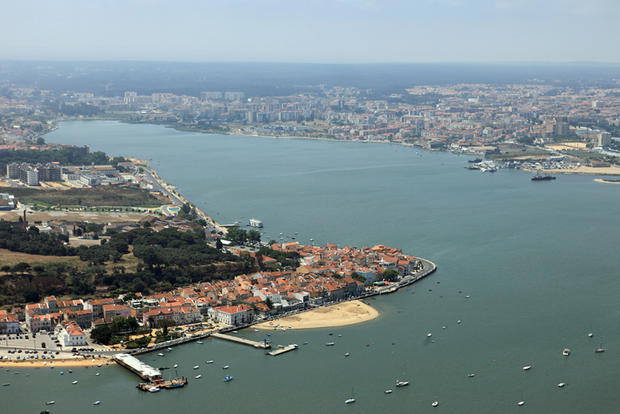 Vista aérea do concelho do Seixal