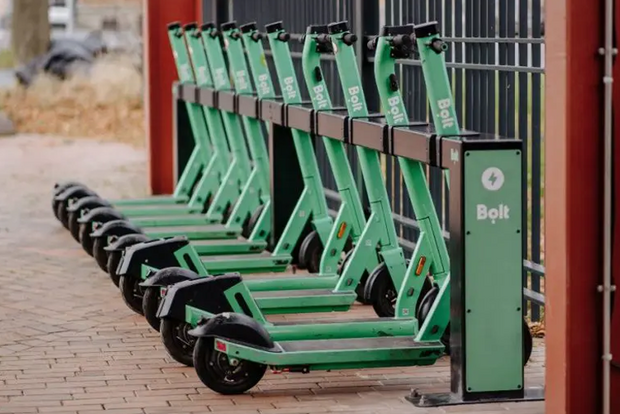 Trotinetas elétricas partilhadas