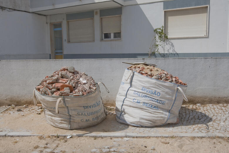 sacos entulho