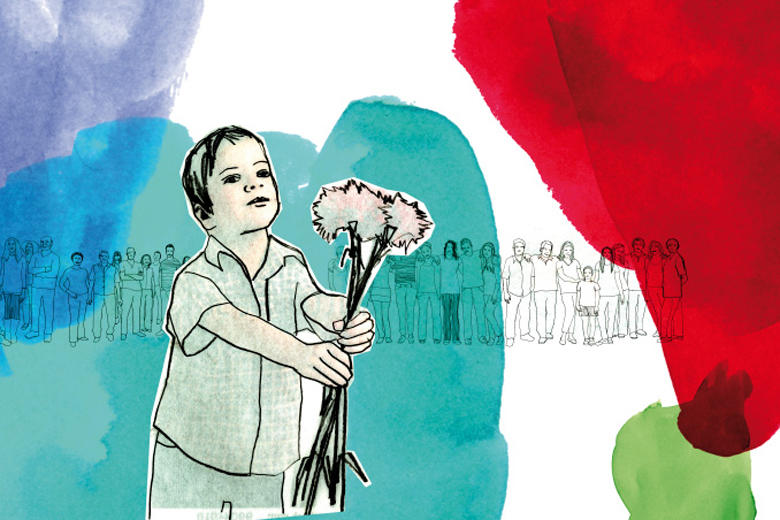 Imagem gráfica das comemorações