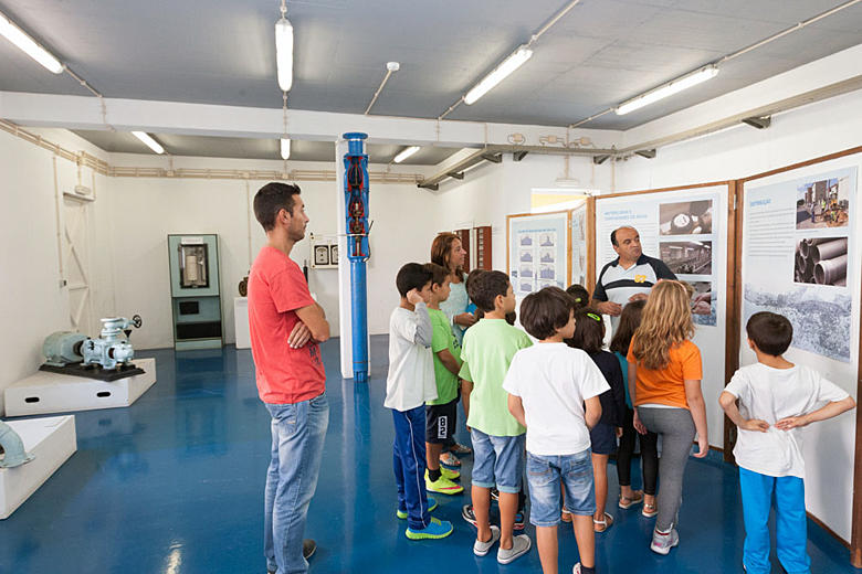 Visita ao Centro Distribuidor de Água de Santa Marta