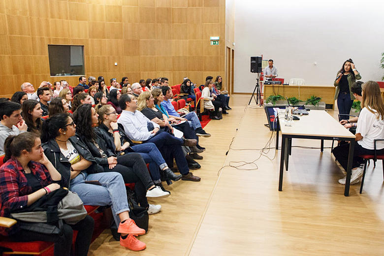 Debate no Auditório dos Serviços Centrais da Autarquia