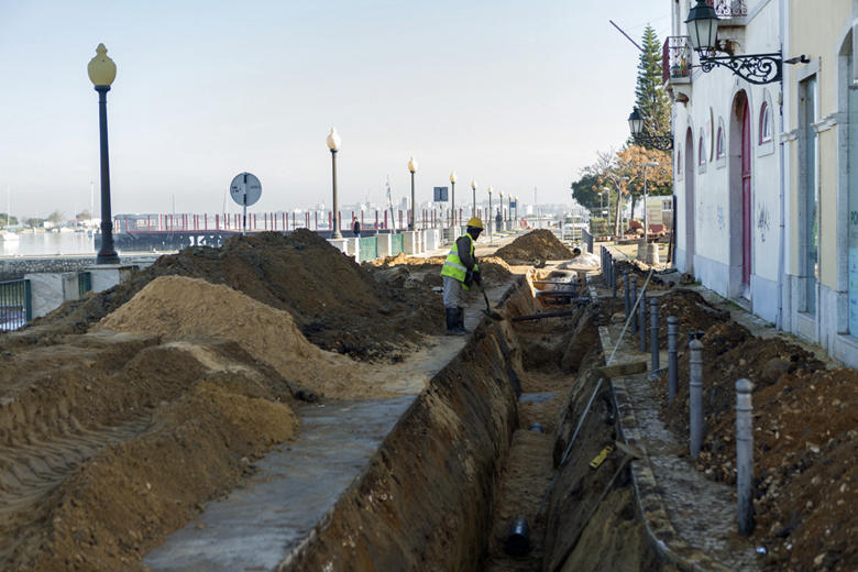 Obras no Núcleo Urbano Antigo do Seixal